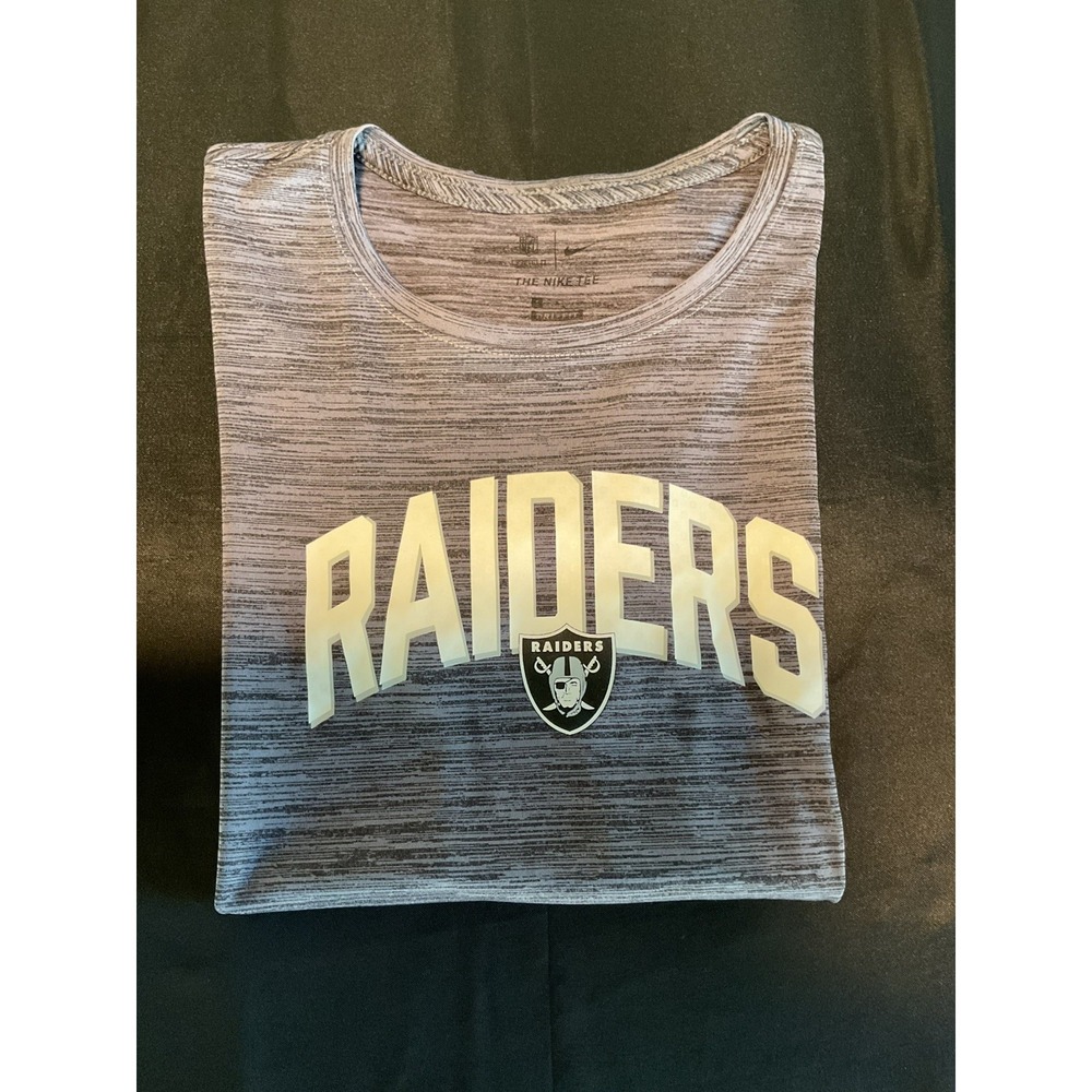 Nike Dri Fit Las Vegas Raiders Tee T-Shirt Sm